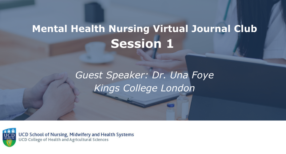 News Item:Launching the First Mental Health Nursing Virtual Journal Club
